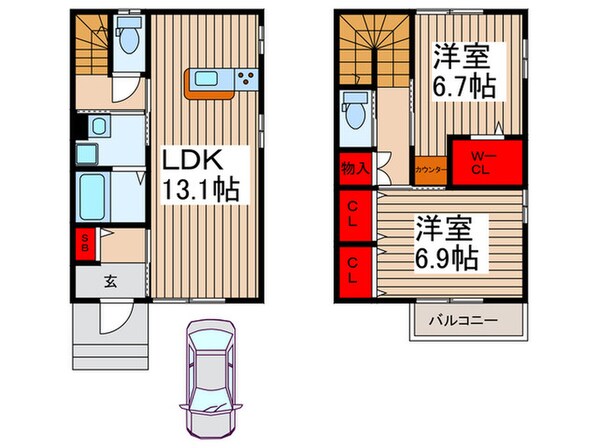 Primaveraの物件間取画像